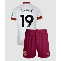 West Ham United Edson Alvarez #19 3rd trikot Kinder 2024-25 Kurzarm (+ Kurze Hosen)